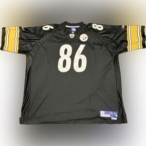 Pittsburgh Steelers Hines Ward NFL Reebok Jersey Size 4XL